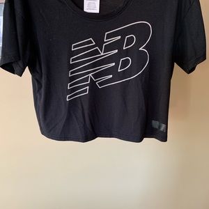 New Balance Crop Top T shirt